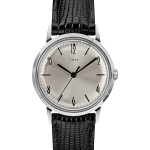Marlin  1965 Reissue Hand-Wound 34mm Leather Strap Watch