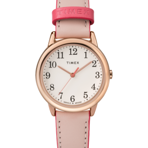 Easy Reader Color Pop 30mm Leather Strap Watch