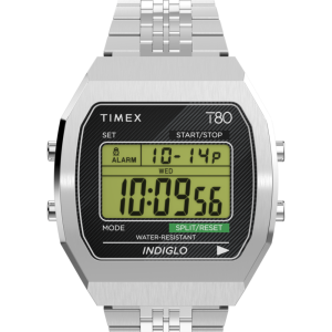 Timex T80 Steel 36mm Stainless Steel Bracelet Watch