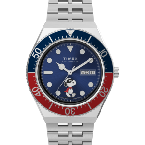 Peanuts x Timex M79 Automatic 40mm Stainless Steel Bracelet Watch