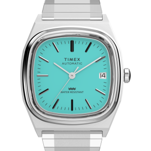 Timex Automatic 1983 E Line 34mm Stainless Steel Expansion Band Watch