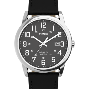 Easy Reader  Classic 38mm Leather Strap Watch