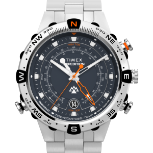 Expedition Tide-Temp-Compass 45mm Stainless Steel Bracelet Watch