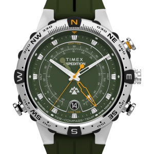 Expedition Tide-Temp-Compass 45mm Silicone Strap Watch
