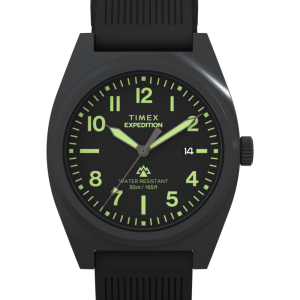 Expedition Capstone 39mm Silicone Strap Watch