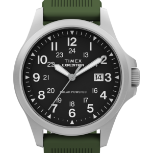 Expedition  Field Post Solar 41mm Silicone Strap Watch