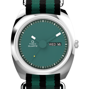 Q Timex  1975 Enigma 37mm Fabric Strap Watch