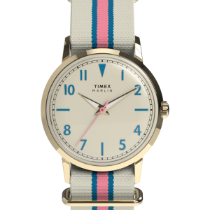 Marlin  34mm Fabric Strap Watch