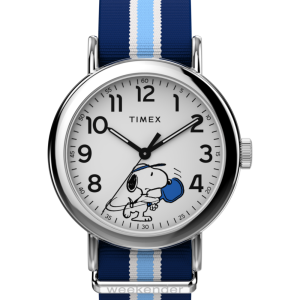 Peanuts x Timex Weekender Pickleball 37mm Fabric Strap Watch