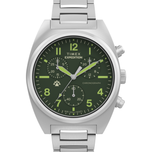 Expedition Capstone Chronograph 41mm Stainless Steel Bracelet Watch