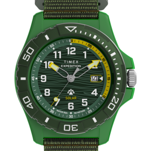 Expedition  Freedive Solar 46mm #tide Fabric Strap Watch