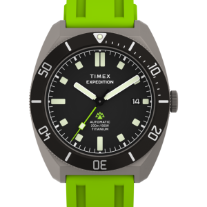 Expedition Pioneer Titanium Automatic 41mm HNBR Synthetic Rubber Strap Watch