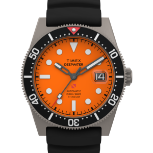 Deepwater Reef 200 Titanium Automatic 41mm Synthetic Rubber Strap Watch