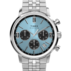 Marlin Chronograph Tachymeter 40mm Stainless Steel Bracelet Watch