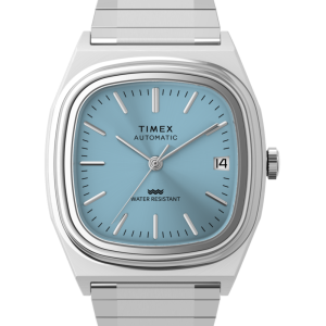 Timex® Automatic 1983 E Line 34mm Stainless Steel Expansion Band Watch