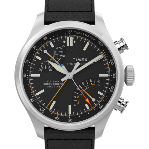 Waterbury Ace Fly-Back Chronograph 43mm Leather Strap Watch