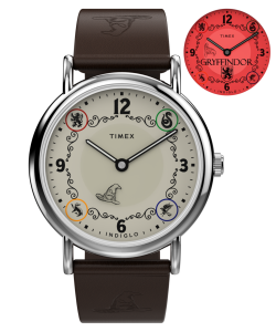 Harry Potter x Timex Weekender Gryffindor House 38mm Leather Strap Watch