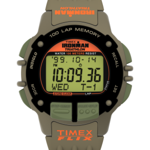 Huckberry x TIMEX  IRONMAN  Flix 100 Lap 42mm Resin Strap Watch